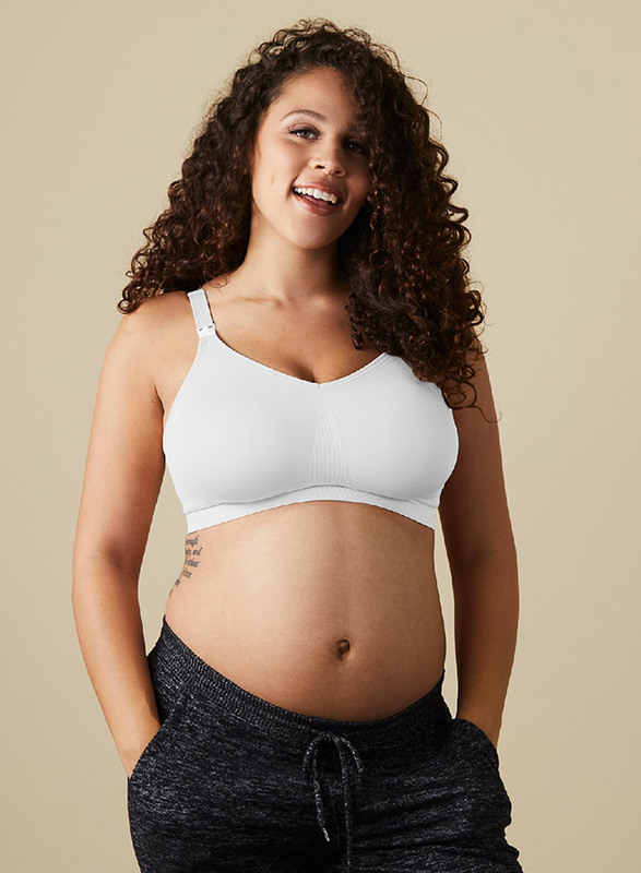 Bravado The Body Silk Seamless Nursing Bra, Small, White