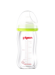 Pigeon Softouch Wide Neck Decorated Glass Bottle, 160ml