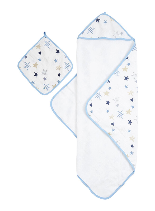 

Aden+Anais Hooded Towel Set, Rockstar