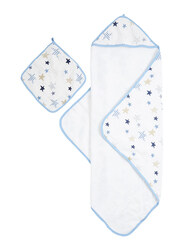 Aden+Anais Hooded Towel Set, Rockstar