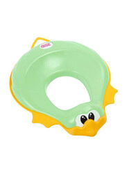 OKBaby Ducka Funny Toilet Training Seat Reducer with Slip Proof Edge, Pista Green