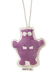Jack N' Jill Toothkeeper, Hippo, Purple