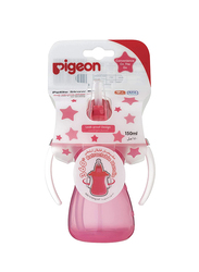 Pigeon Petite Straw Bottle Hanging Type, 150ml, Pink