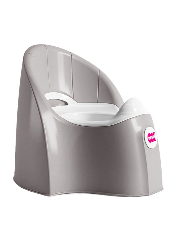 

OKBaby Pasha Futuristic Potty Toilet Training Seat, Grey