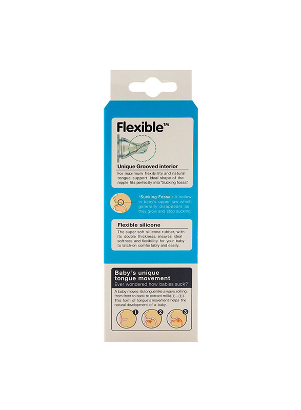 Pigeon Flexible Streamline Plastic Bottle, 150ml