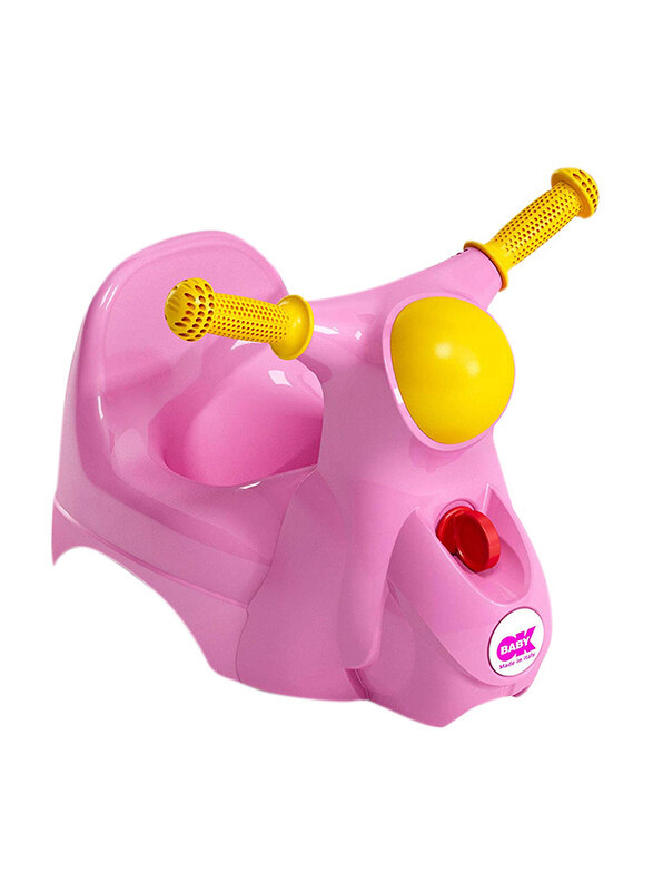 

OKBaby Scooter Potty Toilet Training Seat, Pink