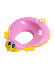 OKBaby Ducka Funny Toilet Training Seat Reducer with Slip Proof Edge, Pink