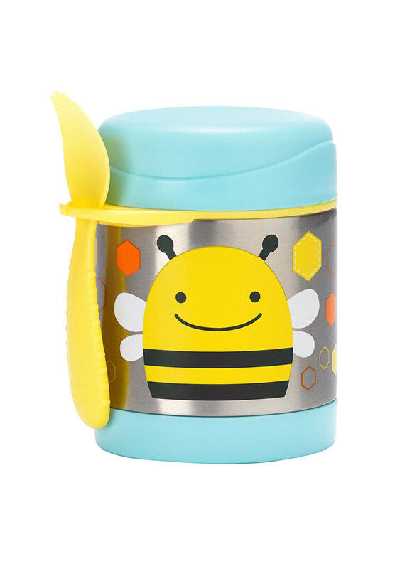 

Skiphop Bee Zoo Food Jar, Blue