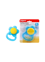 Pigeon Cooling Teether, Flower, Blue