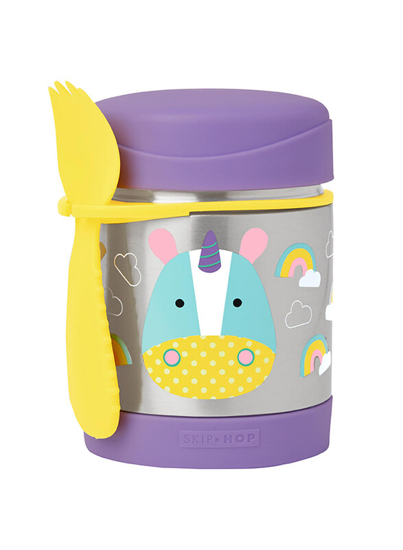 

Skiphop Unicorn Zoo Food Jar, Purple