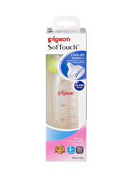 Pigeon Softouch Wide Neck Decorated Glass Bottle, 240ml