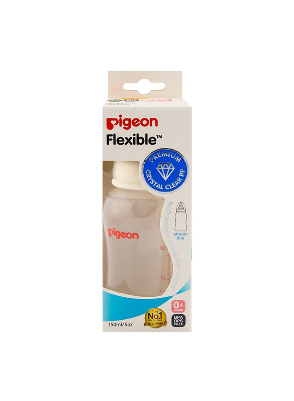 Pigeon Flexible Streamline Plastic Bottle, 150ml