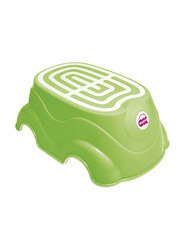 OKBaby Herbie Slip Proof Step Up Stool, Green