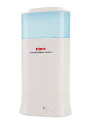 Pigeon Compact Steam Sterilizer, White/Blue