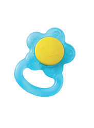 Pigeon Cooling Teether, Flower, Blue