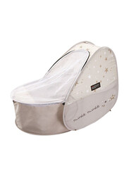 Koo-di Sun and Sleep Pop Up Travel Bassinet, Beige