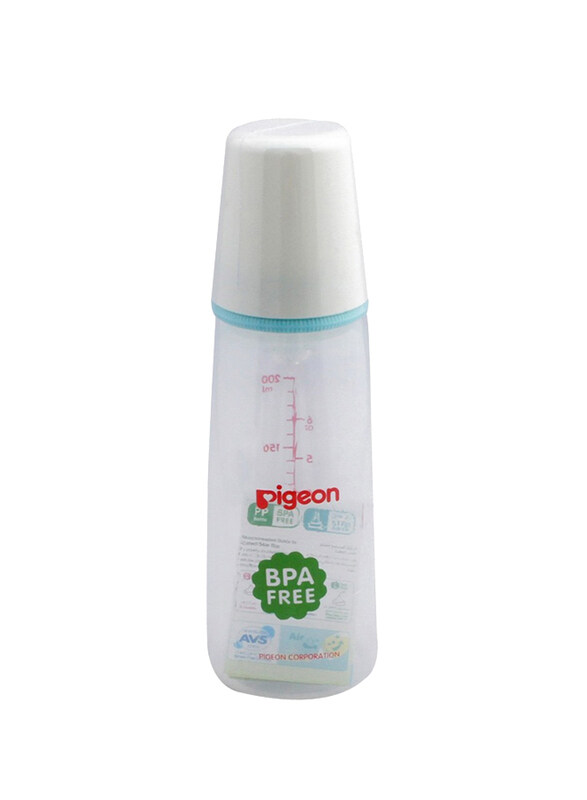 

Pigeon KP-6 Plastic Feeding Bottle, 200ml, White cap