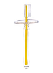 Jack N' Jill Silicone Toothbrush, Yellow