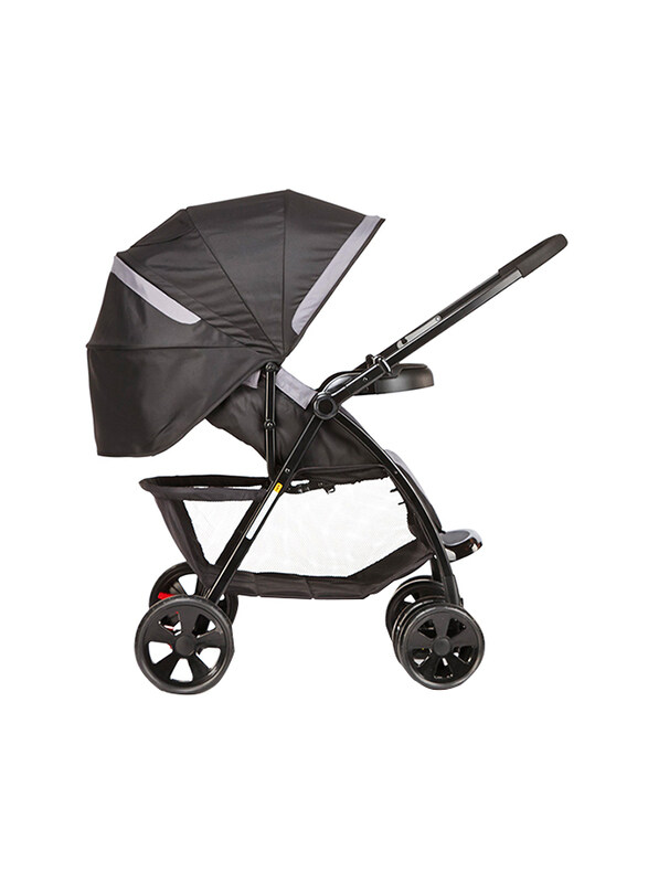 Evenflo Aeon Stroller Travel System Grey Black DubaiStore Dubai