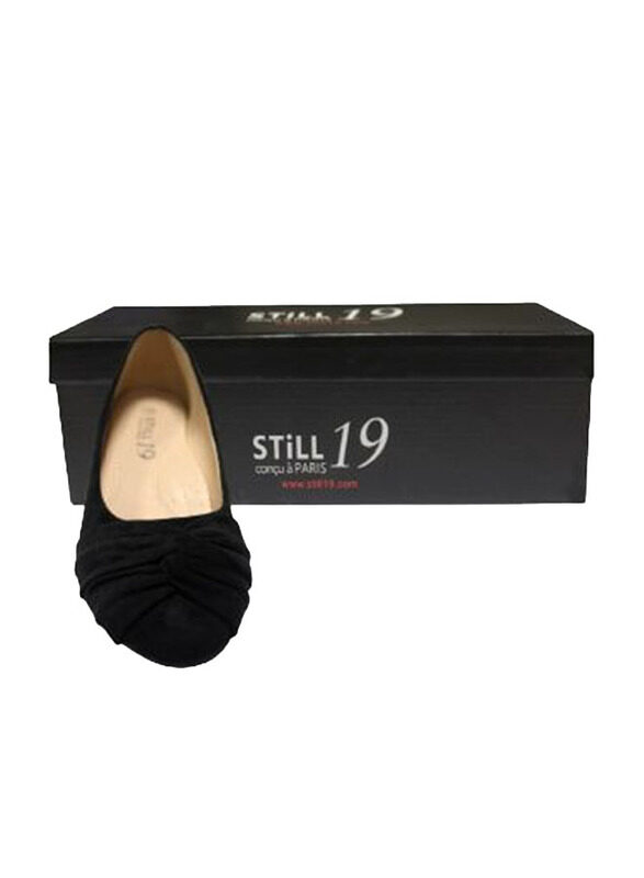 

Still 19 Round Toe Ballerinas for Women, 41 EU, JKLB210082-87, Black
