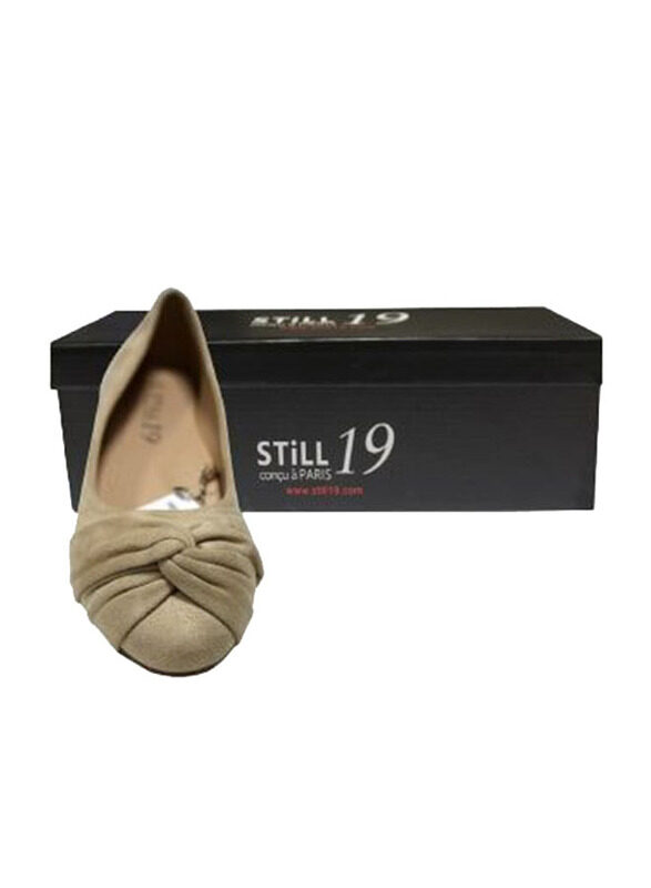 

Still 19 Round Toe Ballerinas for Women, 38 EU, JKLB210082-87, Beige