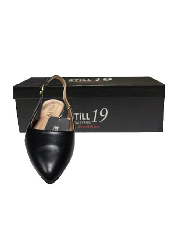 

Still 19 Pointed Toe Ballerinas for Women, 41 EU, JKLB21008-87, Black