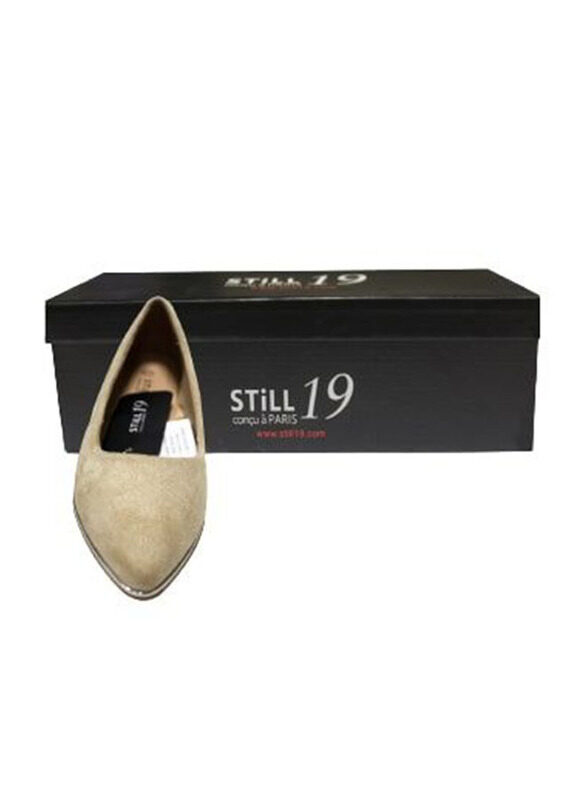 

Still 19 Round Toe Ballerinas for Women, 36 EU, Beige