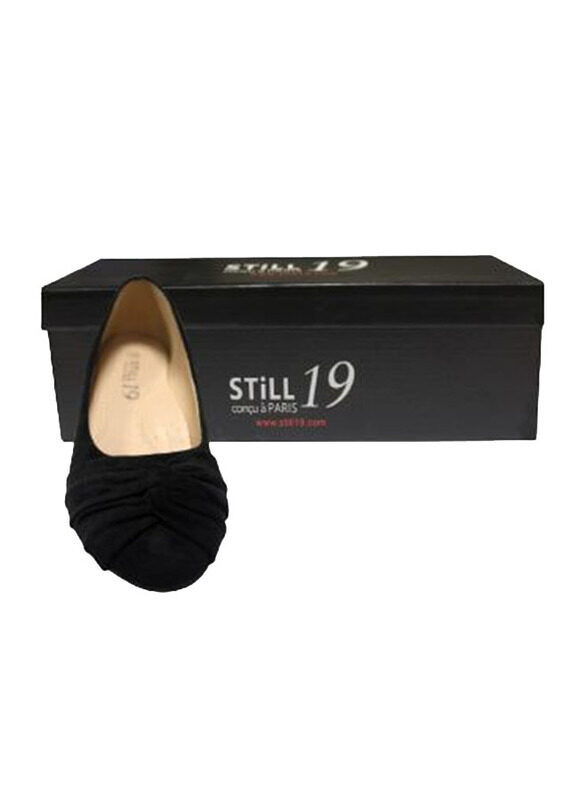 

Still 19 Round Toe Ballerinas for Women, 38 EU, JKLB210082-87, Black