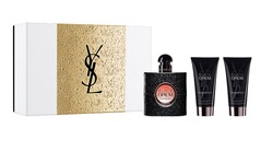 Yves Saint Laurent 2-Piece Black Opium Perfume Set for Women, 50ml EDP, 7.5ml EDP