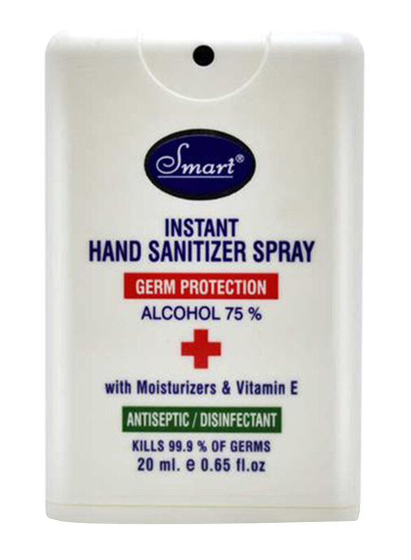 

Smart Instant Germ Protection Hand Sanitizer Spray, 20ml