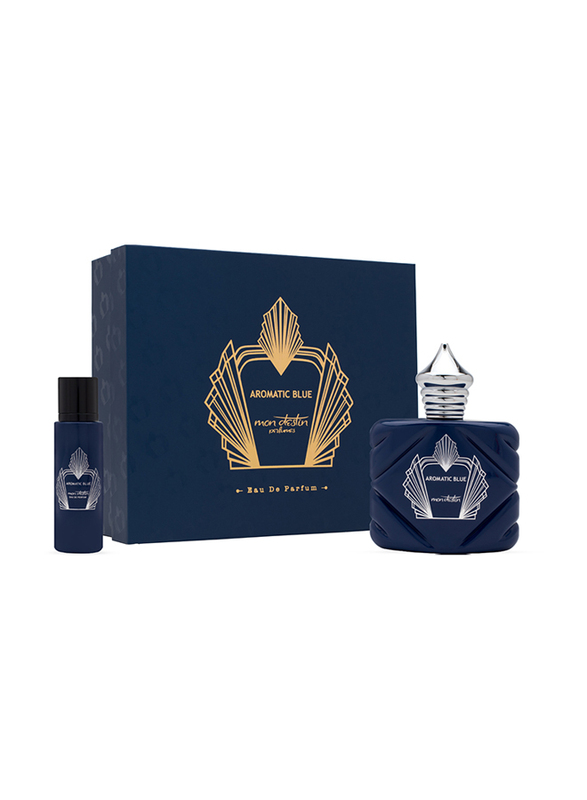 

Mon Destin 2-Piece Aromatic Blue Perfume Set for Men, EDP Perfume, EDP Perfume