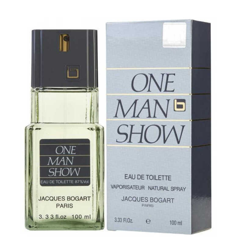 Jacques Bogart 2-Piece One Man Show Gift Set for Men, 100ml EDT, 3ml After Shave Balm