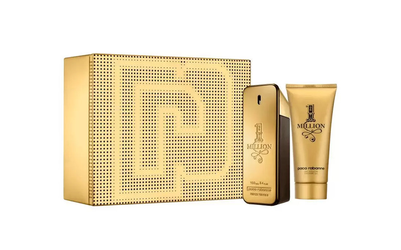 Paco Rabanne 2-Pieces 1 Million Gift Set for Men 100ml EDT, 100ml Shower Gel