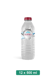 Sophia Turkish Natural Still Mineral Water, 12 Plastic Bottles x 500ml