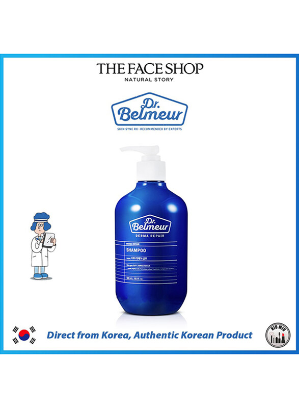 

The Face Shop Dr.Belmeur Derma Repair Shampoo for Damaged Hair, 500ml
