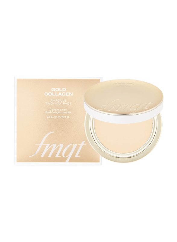 

FMGT Gold Collagen Ampoule Two-way Pact, 10g, V201 Apricot Beige