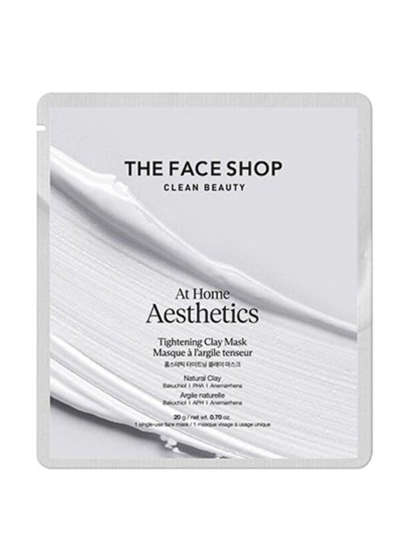 The Face Shop At Home Aesthetics Tightening Clay Mask, 20gm