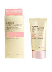 The Face Shop Power Long Lasting Pink Tone Up Sun Cream SPF50+ PA++++, 50ml