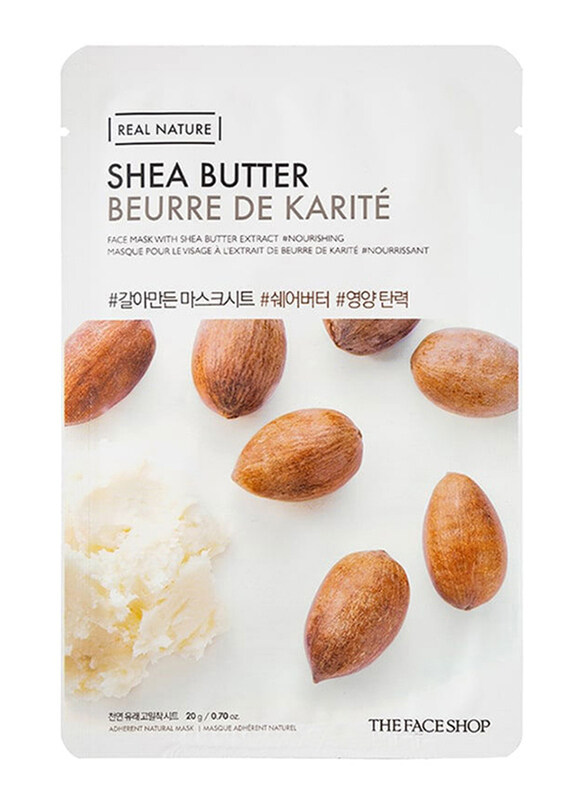 

The Face Shop Real Nature Shea Butter Face Mask, 20gm