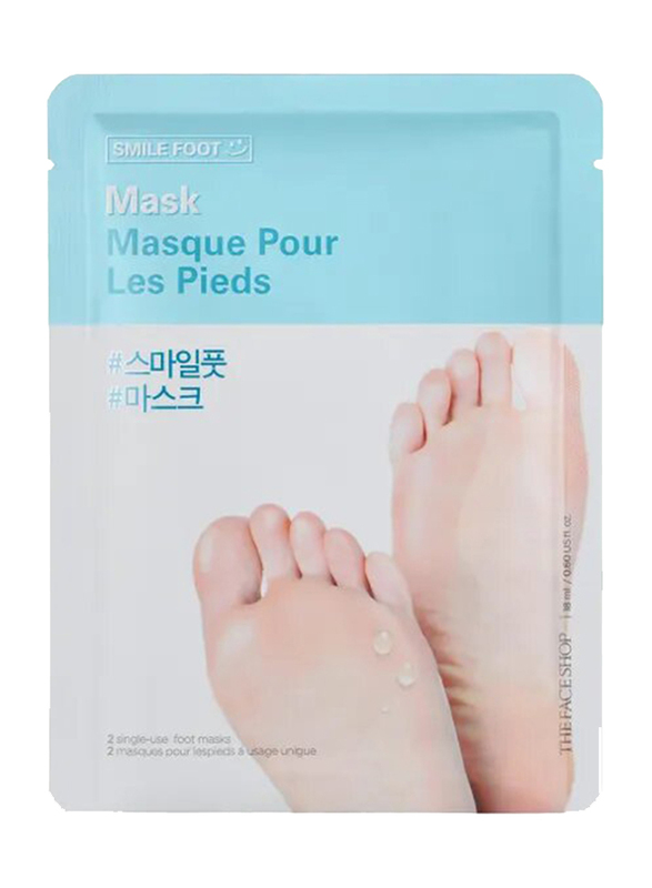 The Face Shop Smile Foot Mask, 2 Pieces