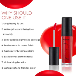 FMGT Water Fit Lip Tint, 03 Picnic Red