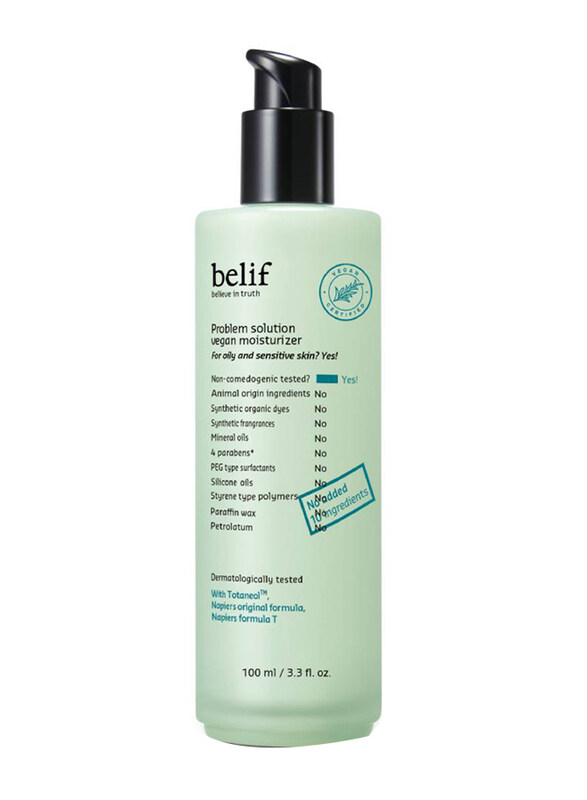 

The Face Shop Belif Problem Solution Vegan Moisturizer, 100ml