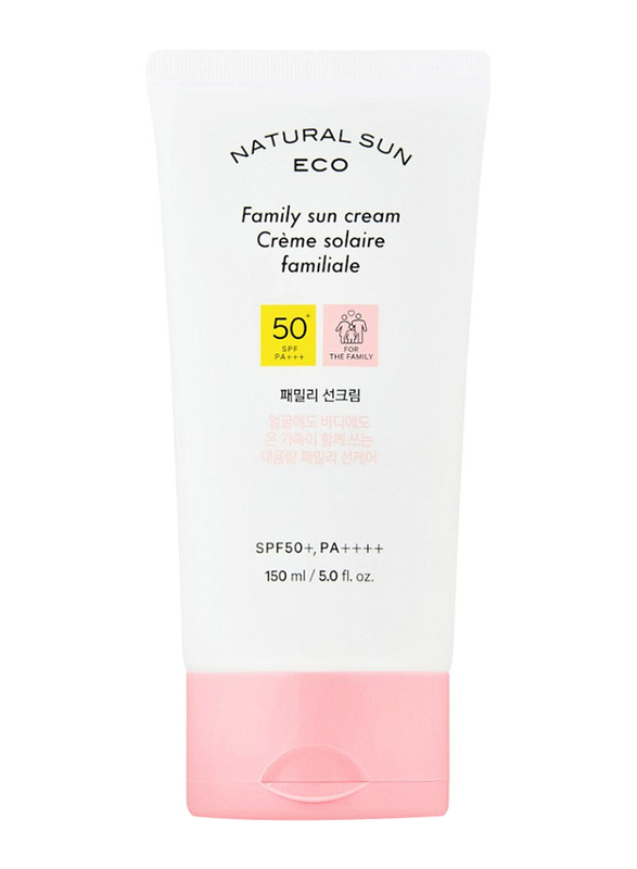 Natural Sun Eco Family Sun Cream SPF50, 150ml