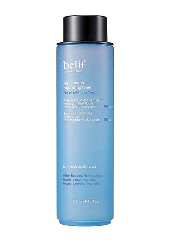 

Belif Aqua Bomb Hydrating Toner, 200ml