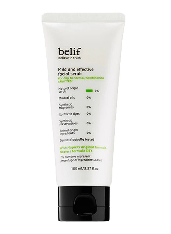 

The Face Shop Belif Mild And Effective Facial Scrub, 100ml