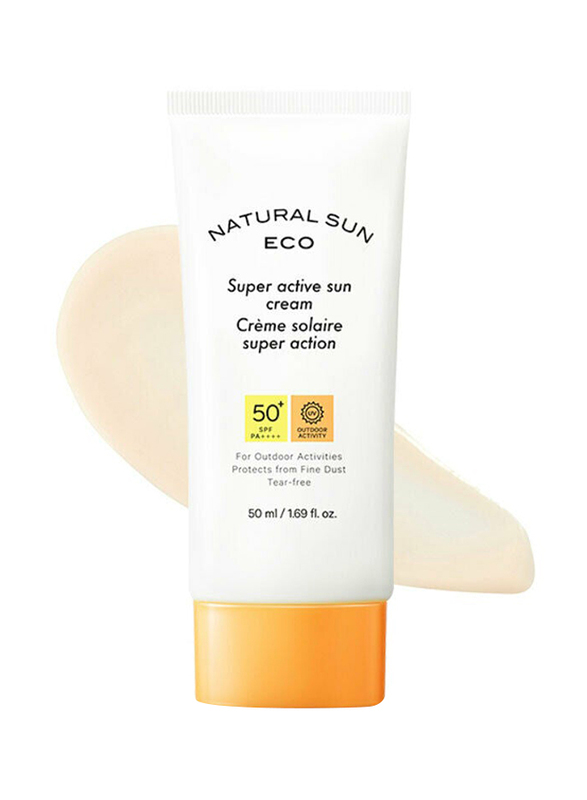 The Face Shop Natural Sun Eco Super Active Sun Cream SPF 50+, 50ml