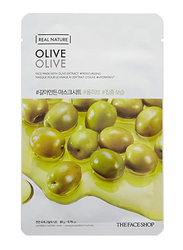 The Face Shop Real Nature Olive Face Mask, 20gm