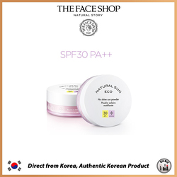 The Face Shop Natural Sun Eco No Shine Sun Powder SPF30 Pa++, 50ml, Purple