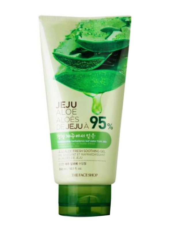 The Face Shop Jeju Aloe 95%, Fresh Soothing Gel TUBE, 300ml
