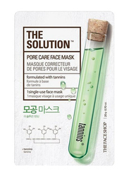 The Face Shop The Solution Double-Up Pore Care Sheet Face Mask, 20gm